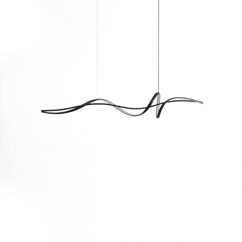 LED Ribbon Pendant Light Chrome – Ribbon
