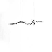 LED Ribbon Pendant Light Chrome – Ribbon