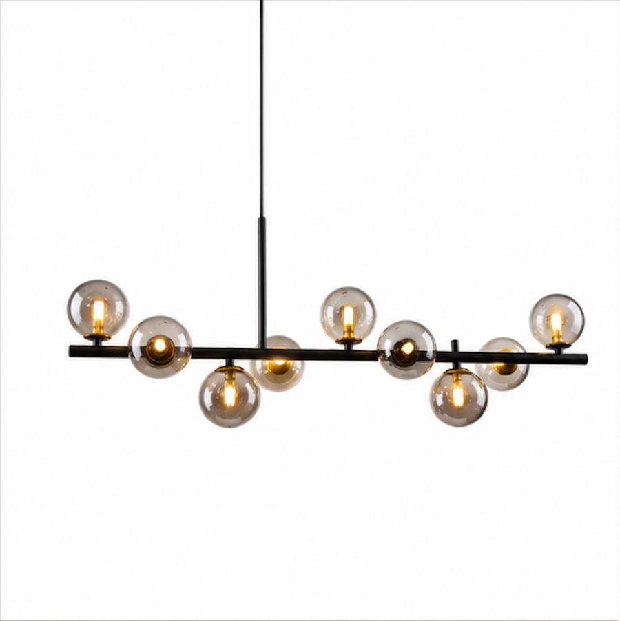 Suspension Luminaire LED Globes en Verre – Nova