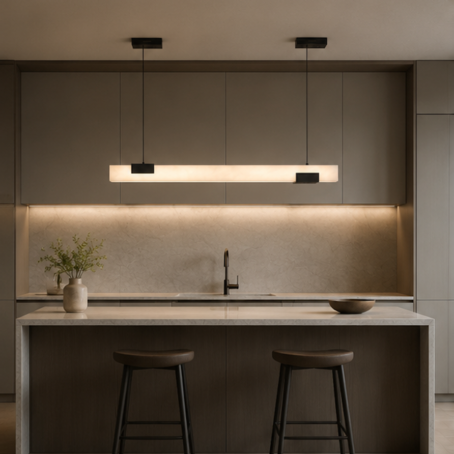 Suspension Luminaire Marbre Naturel - CARRARA