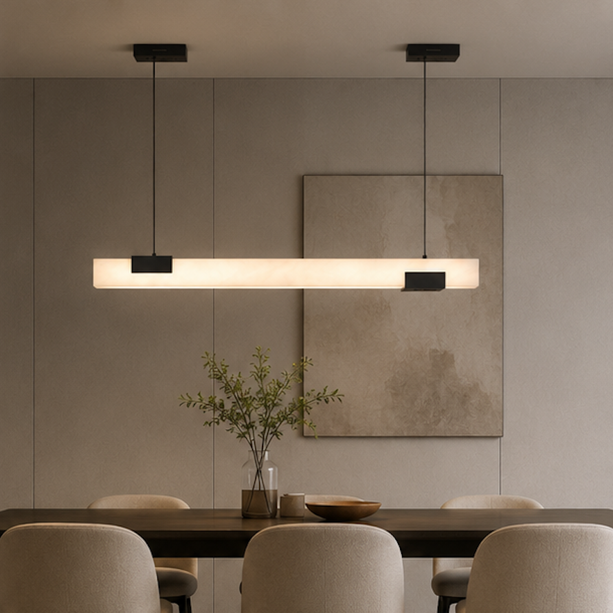 Suspension Luminaire Marbre Naturel - CARRARA