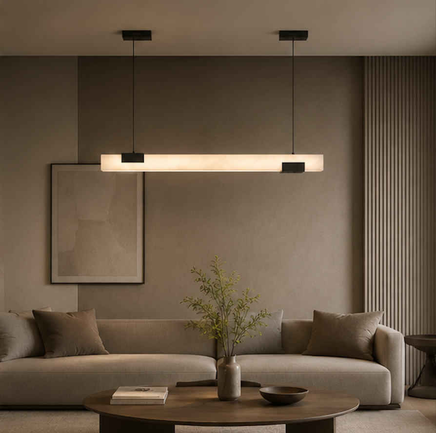 Suspension Luminaire Marbre Naturel - CARRARA