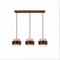 3-Light Natural Stone Pendant Light – Petra