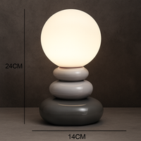 Lampe galet céramique | Pila Nova