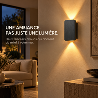 Applique murale double | Quadra Halo
