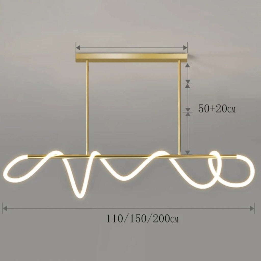 Suspension luminaire salle | Lumière Nova