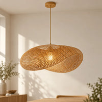 Suspension rotin tressé | Lumoia