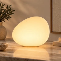 Lampe galet organique | Galet Lumina