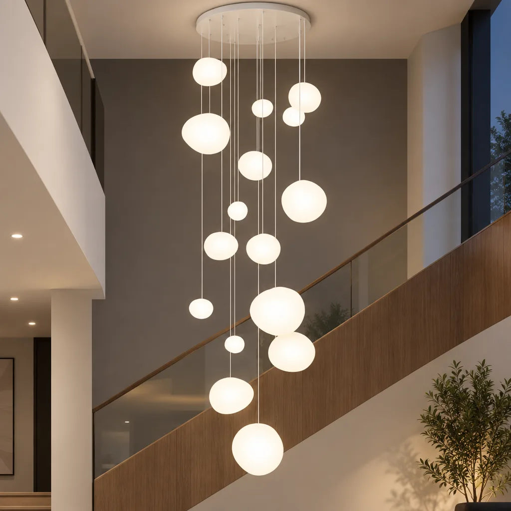 Suspension cascade globes | Eloria