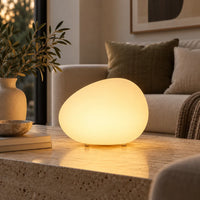Lampe galet organique | Galet Lumina