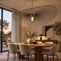 Suspension luminaire voilage | Aura Vela