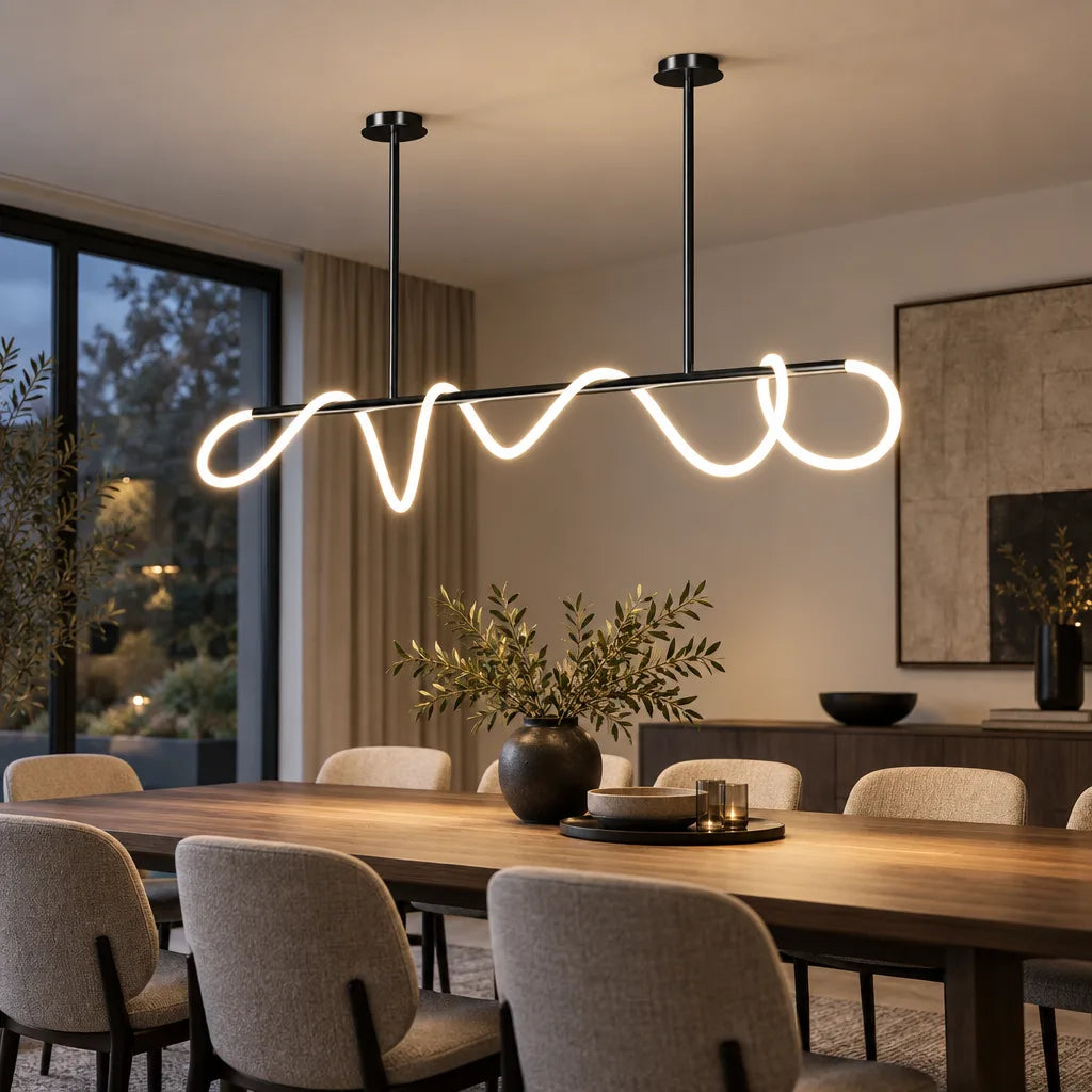 Suspension luminaire salle | Lumière Nova
