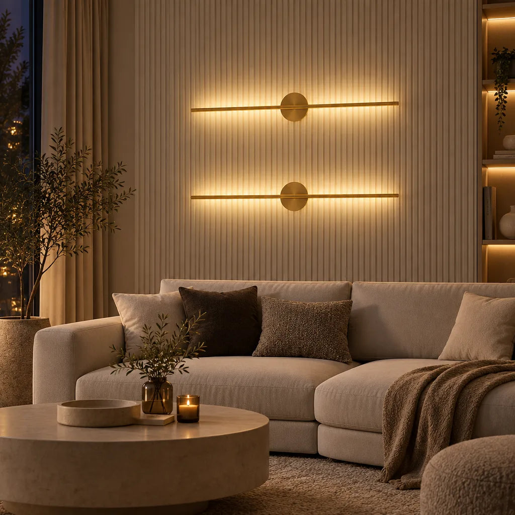 Applique murale LED | Lumière Dorée