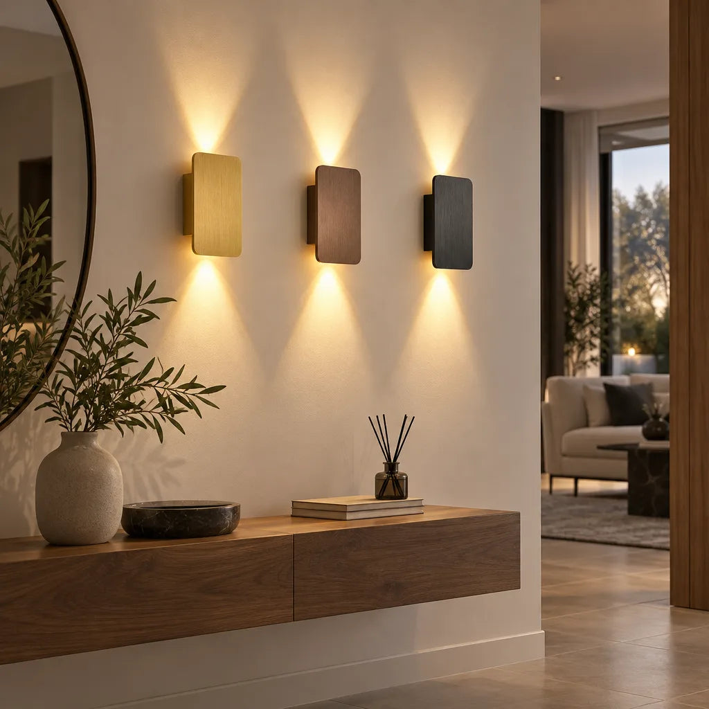 Applique murale double | Quadra Halo