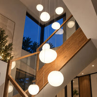 Suspension cascade globes | Eloria