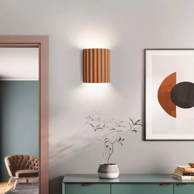 Applique murale ronde | Rondin